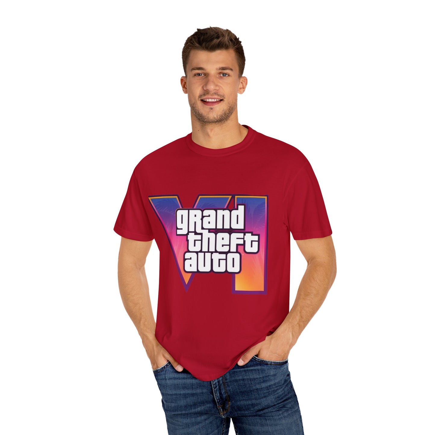 Vice City 6 Tee – VI Inspired Tshirt | Unisex Gamer Tee, Gift for Gamers, Casual Streetwear, Video Game Apparel, Game Night Must-Have