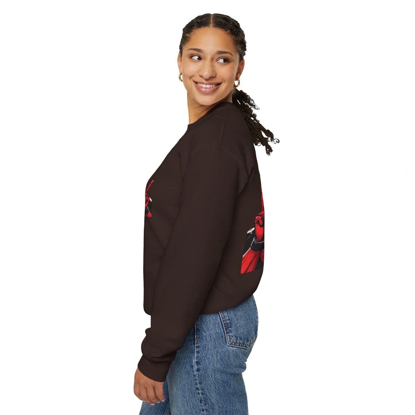 Deadpool Graphic Sweatshirt, Unisex Crewneck Sweatshirt for Comic Fans, Perfect for Casual Wear, Gift for Birthdays, Movie Nights, and [...]