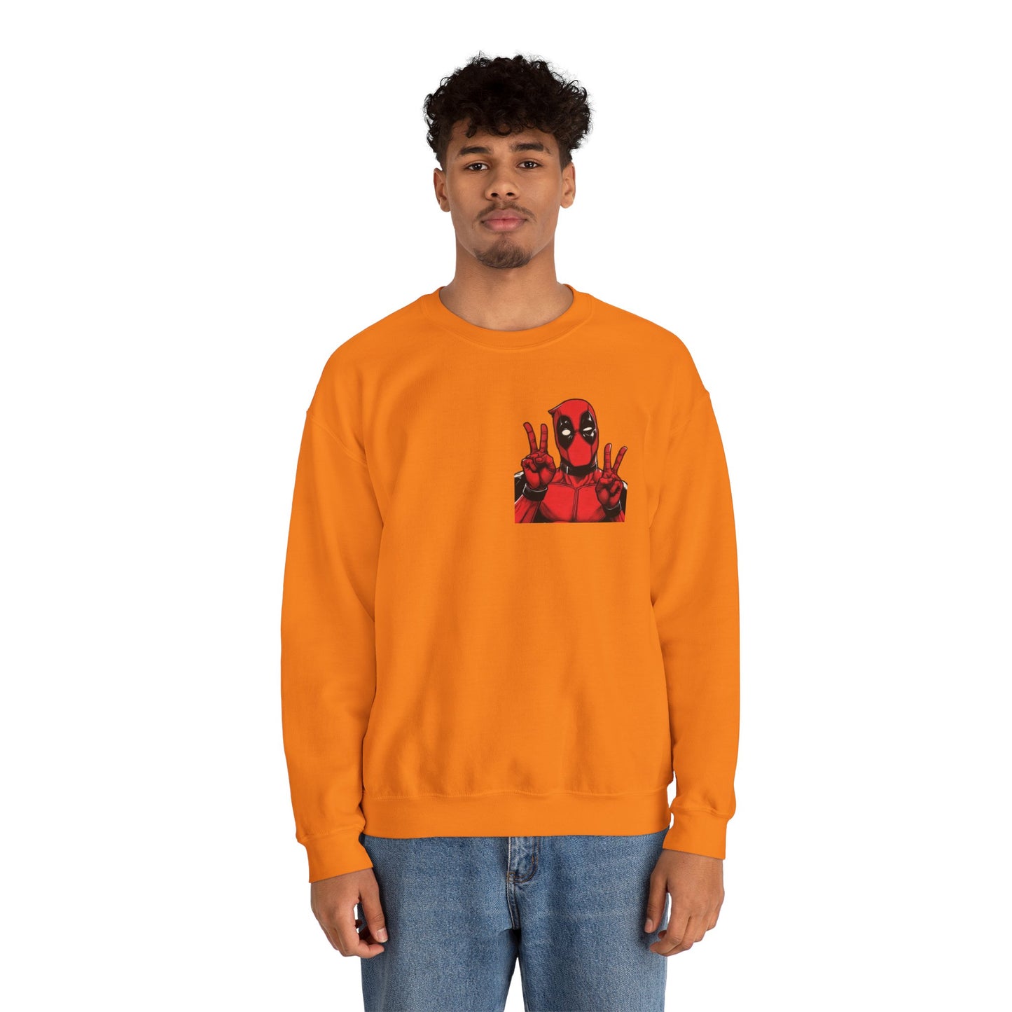 Deadpool Graphic Sweatshirt, Unisex Crewneck Sweatshirt for Comic Fans, Perfect for Casual Wear, Gift for Birthdays, Movie Nights, and [...]