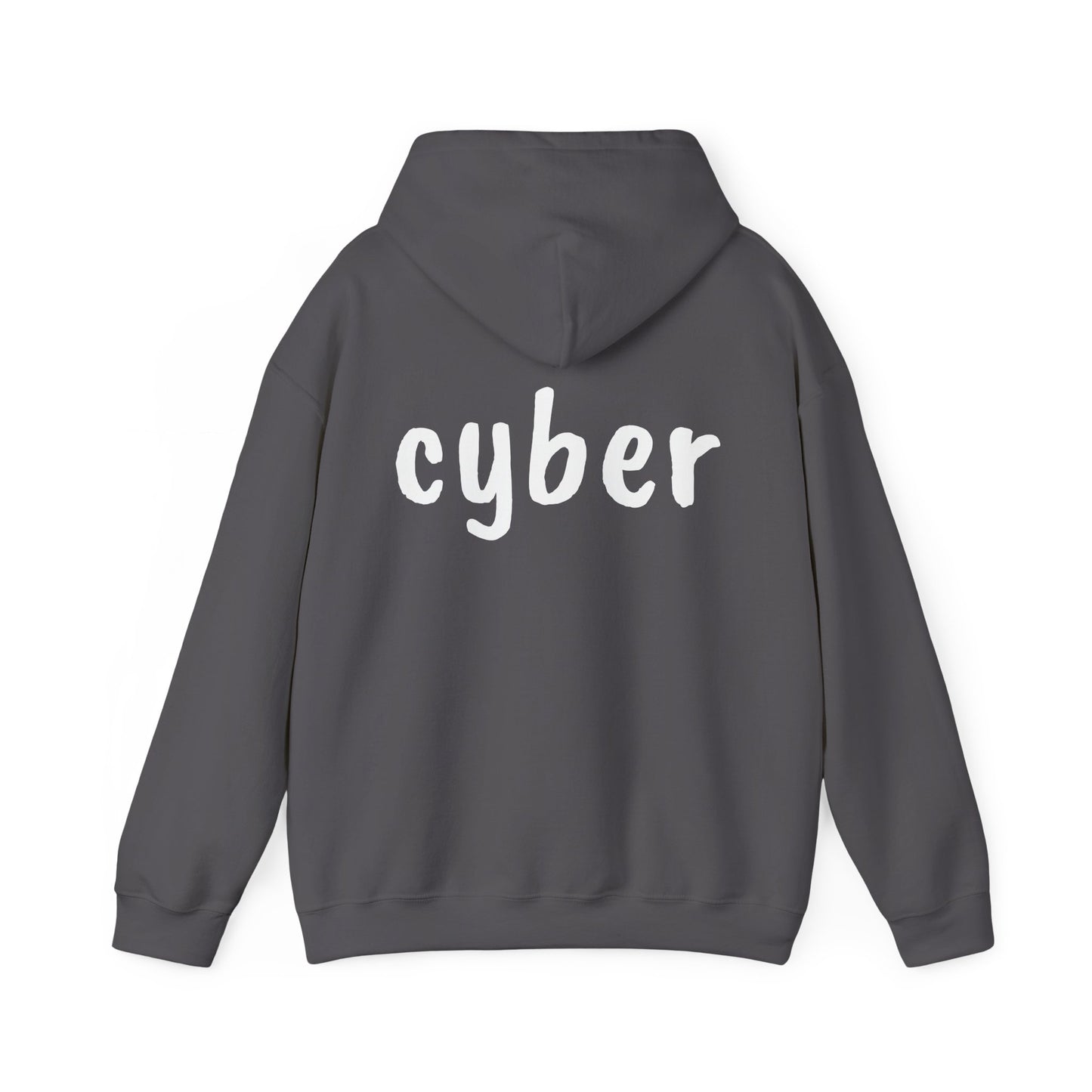 Cool Cyber Hoodie | Unisex Heavy Blend Sweatshirt, Gamer Gift, Tech Lover Apparel, Stylish Streetwear, Casual Comfort, Perfect for Events