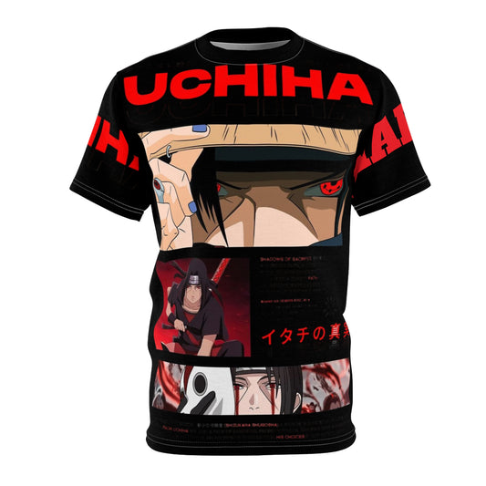 Uchiha Anime T-Shirt, Anime Merch for Fans, Unisex Graphic Tee, Cosplay Costume, Gift for Otaku, Casual Wear