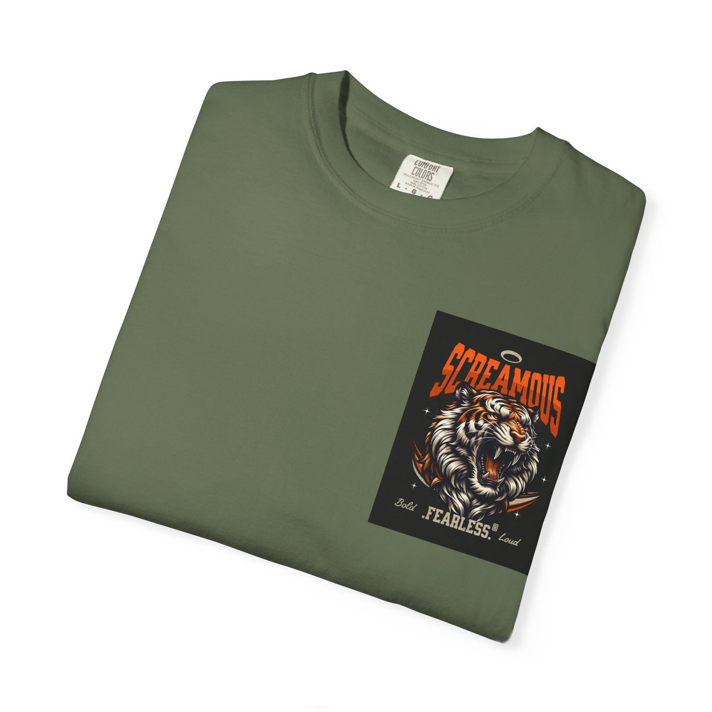 Empowering Tiger Graphic T-Shirt - Unisex Vintage Style Tee for Positive Vibes, Perfect Gift for Hope and Motivation