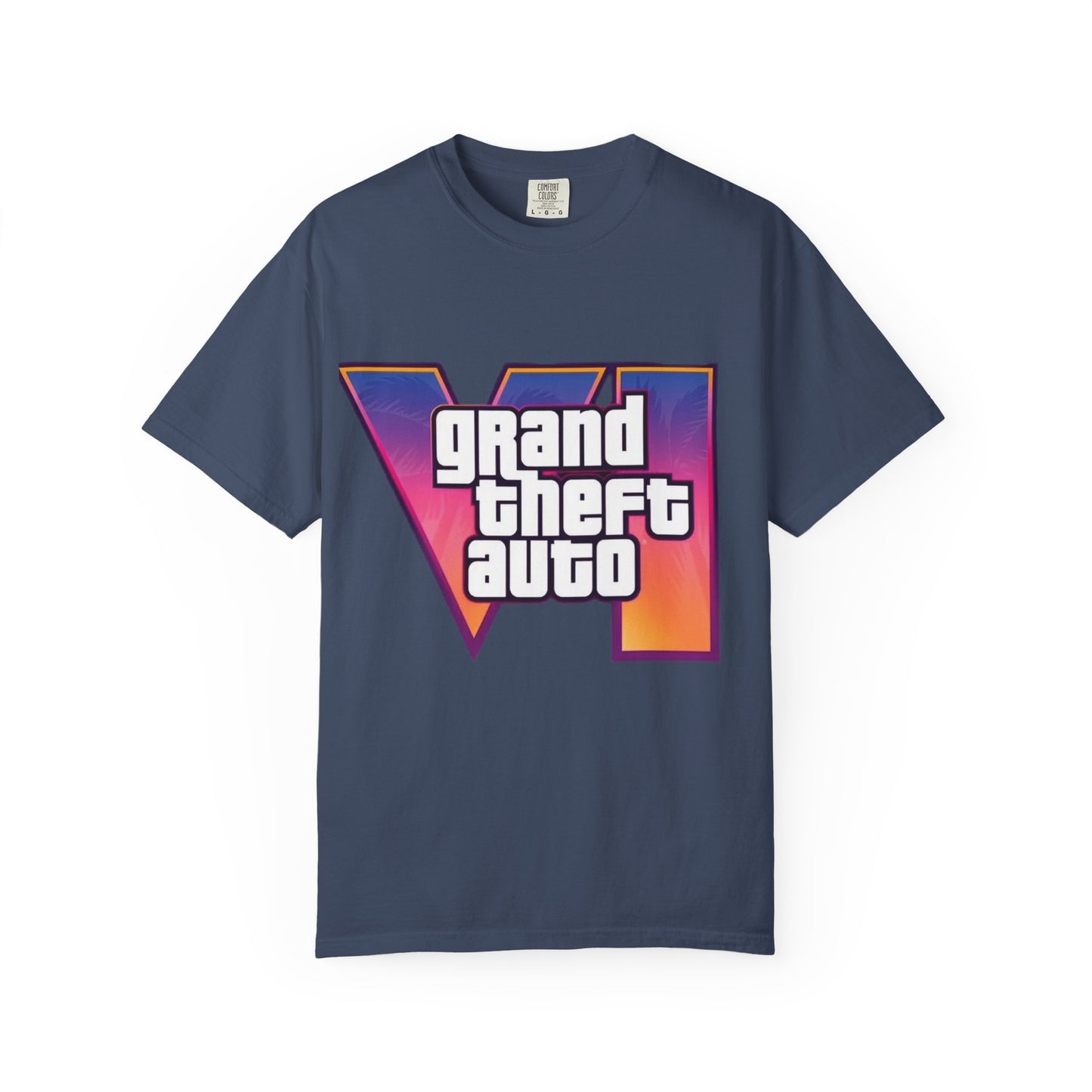 Vice City 6 Tee – VI Inspired Tshirt | Unisex Gamer Tee, Gift for Gamers, Casual Streetwear, Video Game Apparel, Game Night Must-Have