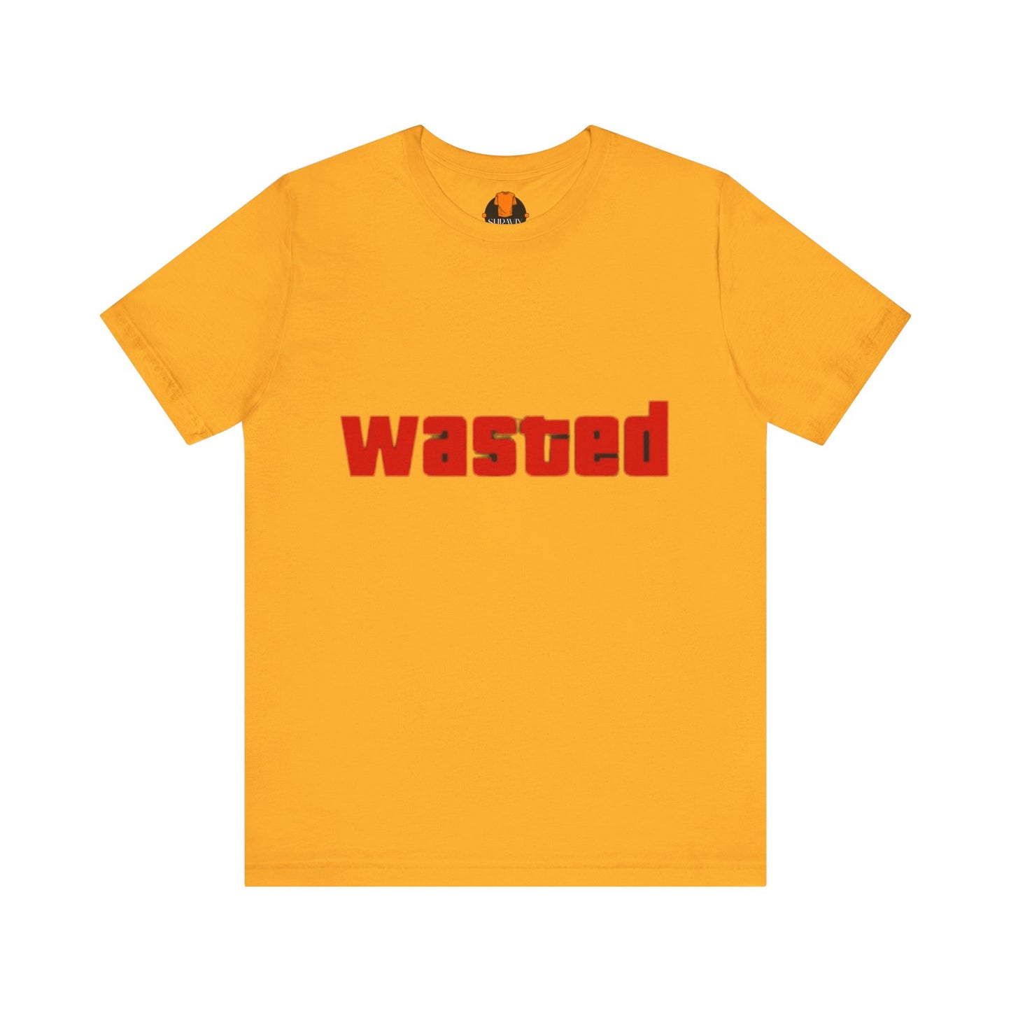 Wasted Graphic Tee - Unisex Short Sleeve Shirt for Party Lovers, Funny Gift, Casual Wear, Comfortable Top, Weekend Vibes and Games