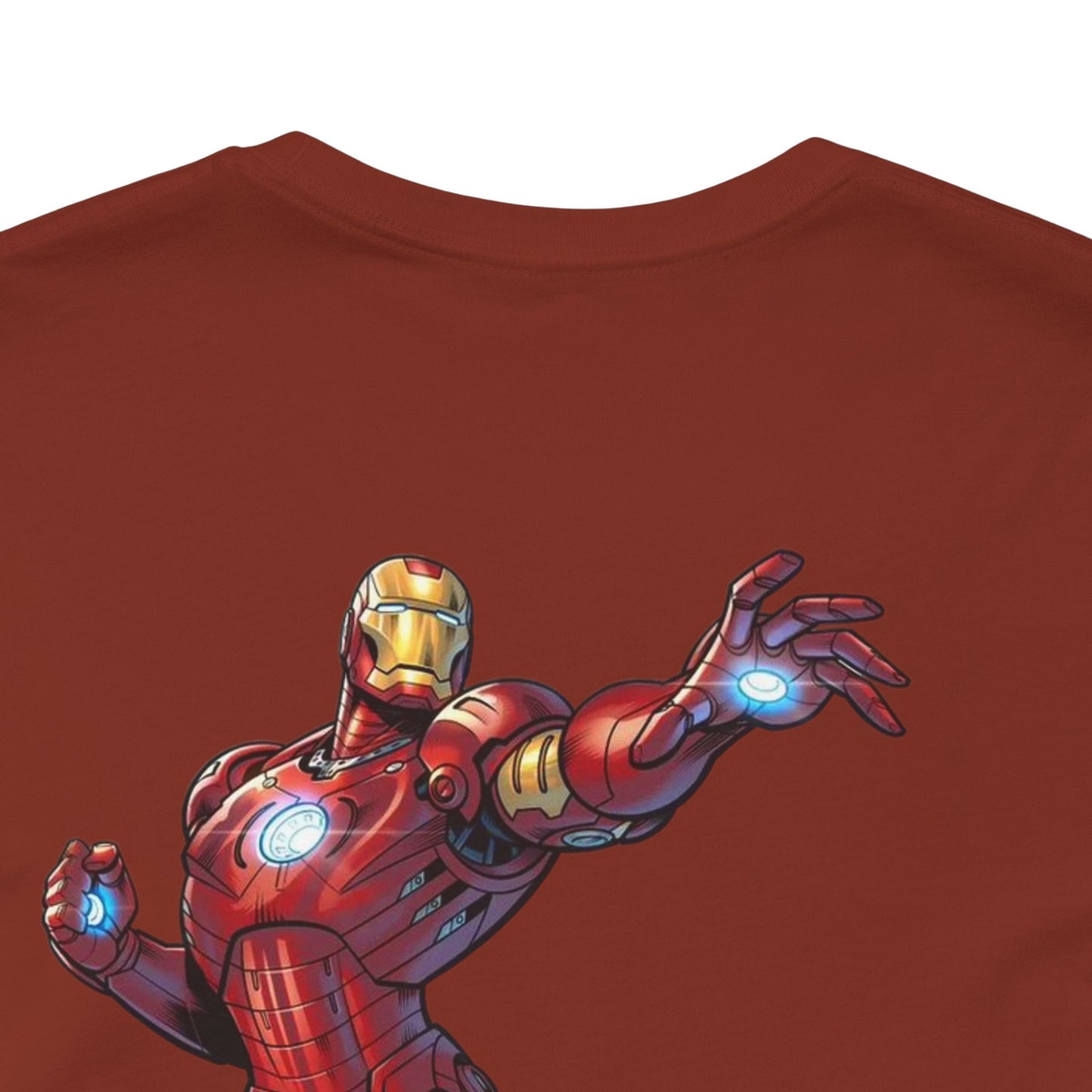 Iron Hero Unisex Tee - Comfy Gift for Fans, Superhero Apparel, Casual Wear, Geeky Fashion, Birthday Present
