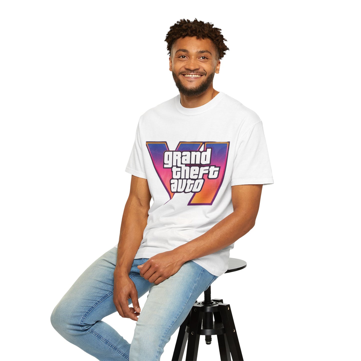 Vice City 6 Tee – VI Inspired Tshirt | Unisex Gamer Tee, Gift for Gamers, Casual Streetwear, Video Game Apparel, Game Night Must-Have