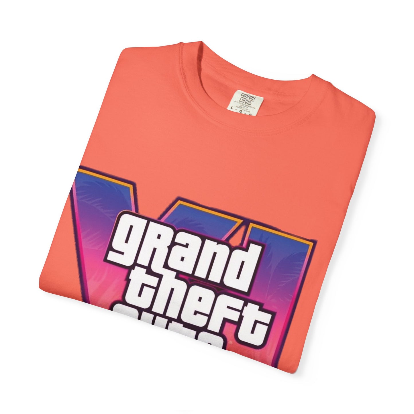 Vice City 6 Tee – VI Inspired Tshirt | Unisex Gamer Tee, Gift for Gamers, Casual Streetwear, Video Game Apparel, Game Night Must-Have