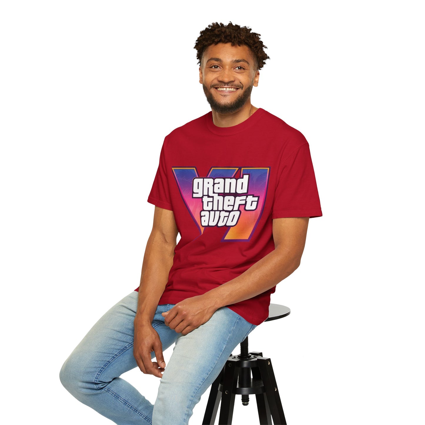 Vice City 6 Tee – VI Inspired Tshirt | Unisex Gamer Tee, Gift for Gamers, Casual Streetwear, Video Game Apparel, Game Night Must-Have