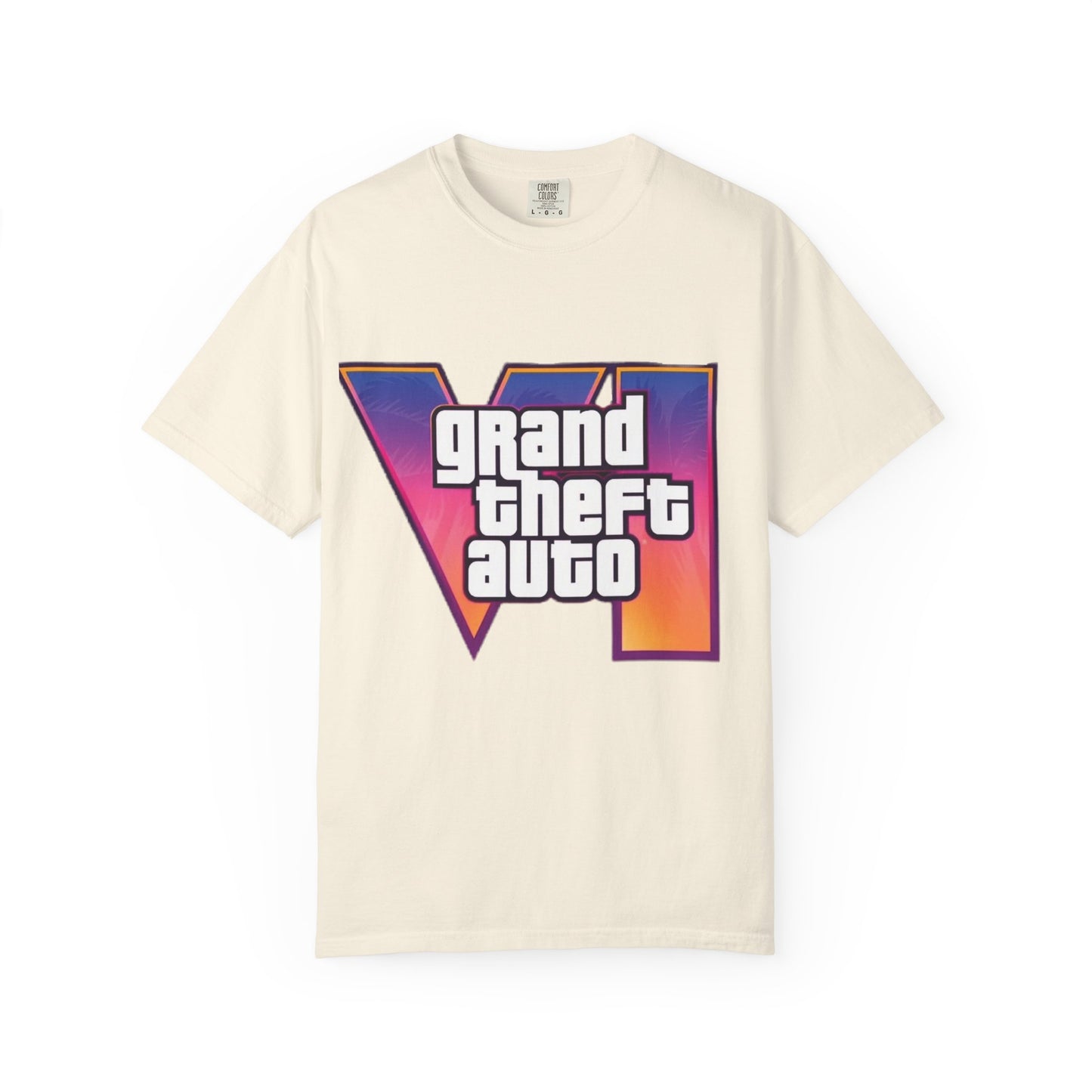 Vice City 6 Tee – VI Inspired Tshirt | Unisex Gamer Tee, Gift for Gamers, Casual Streetwear, Video Game Apparel, Game Night Must-Have