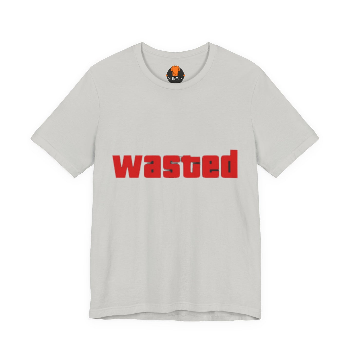 Wasted Graphic Tee - Unisex Short Sleeve Shirt for Party Lovers, Funny Gift, Casual Wear, Comfortable Top, Weekend Vibes and Games
