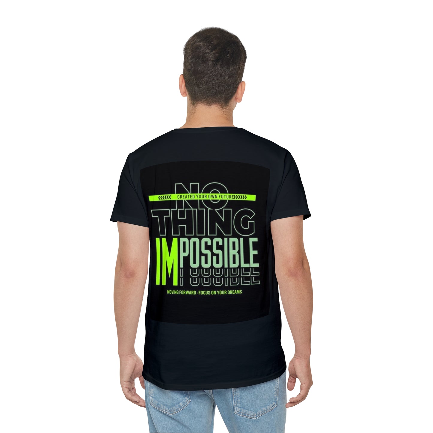 Motivational Tee, Next Level Shirt, Empowerment Apparel, Gift for Dreamers, Positive Message Clothing