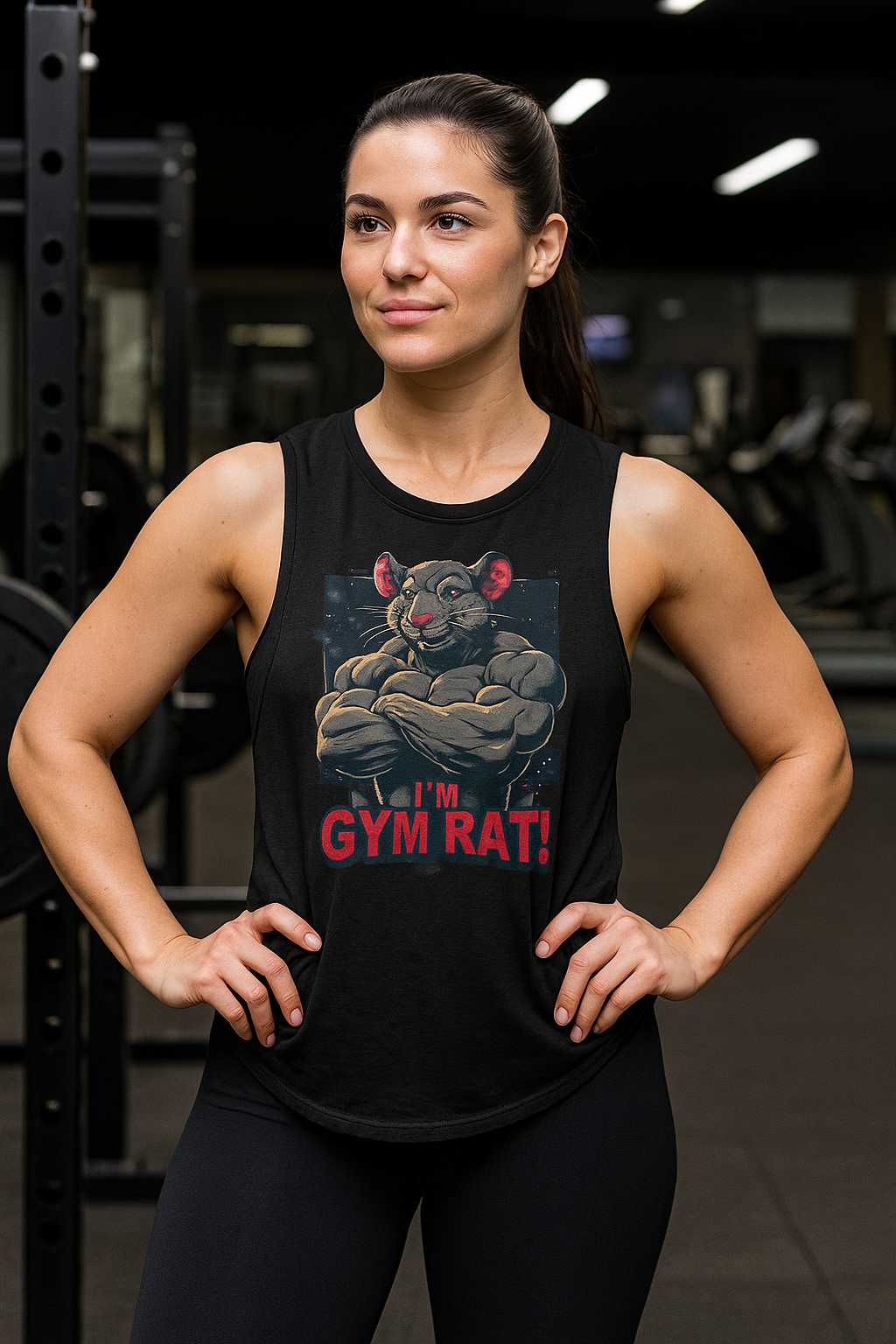 Women's Flowy Scoop Muscle Tank