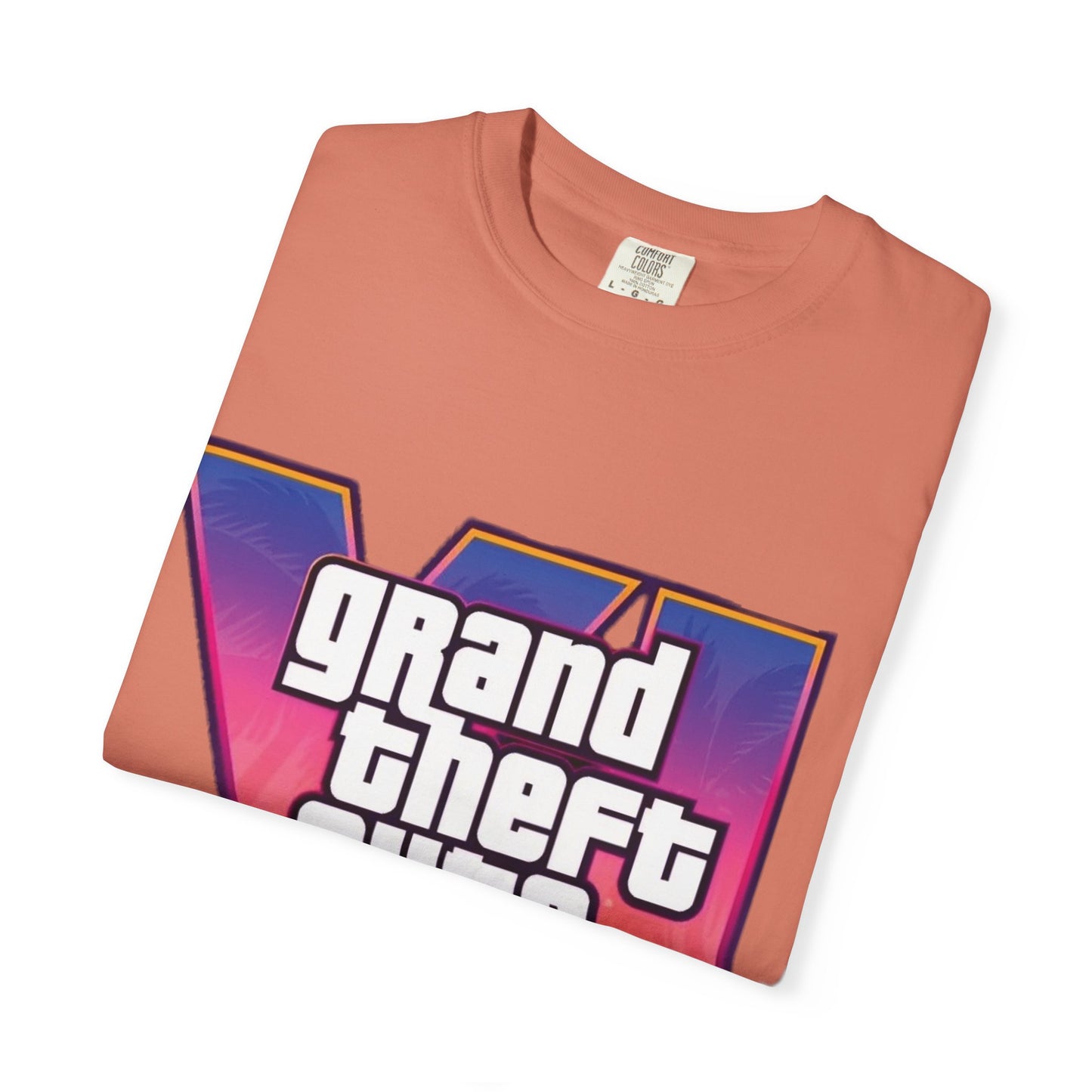 Vice City 6 Tee – VI Inspired Tshirt | Unisex Gamer Tee, Gift for Gamers, Casual Streetwear, Video Game Apparel, Game Night Must-Have