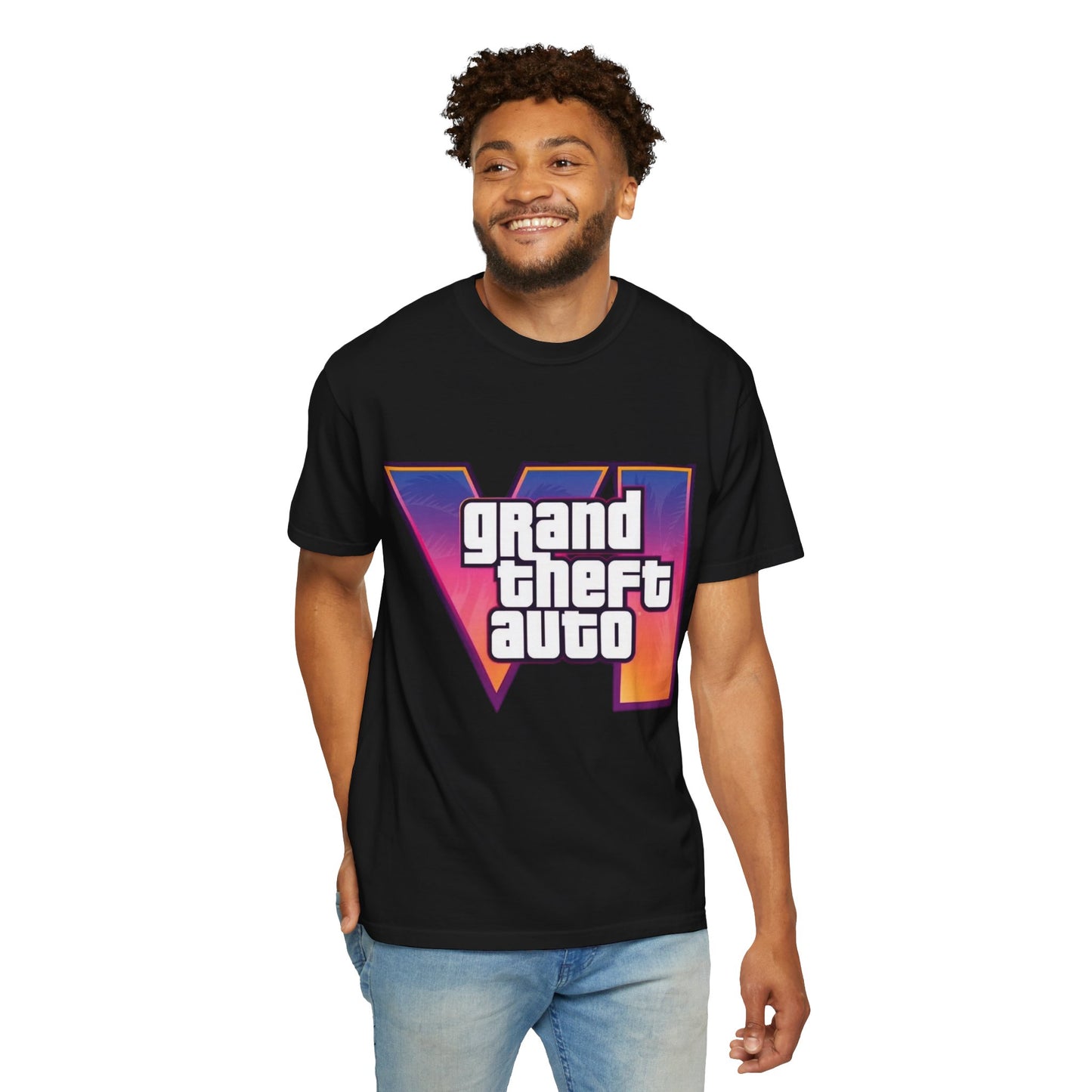 Vice City 6 Tee – VI Inspired Tshirt | Unisex Gamer Tee, Gift for Gamers, Casual Streetwear, Video Game Apparel, Game Night Must-Have