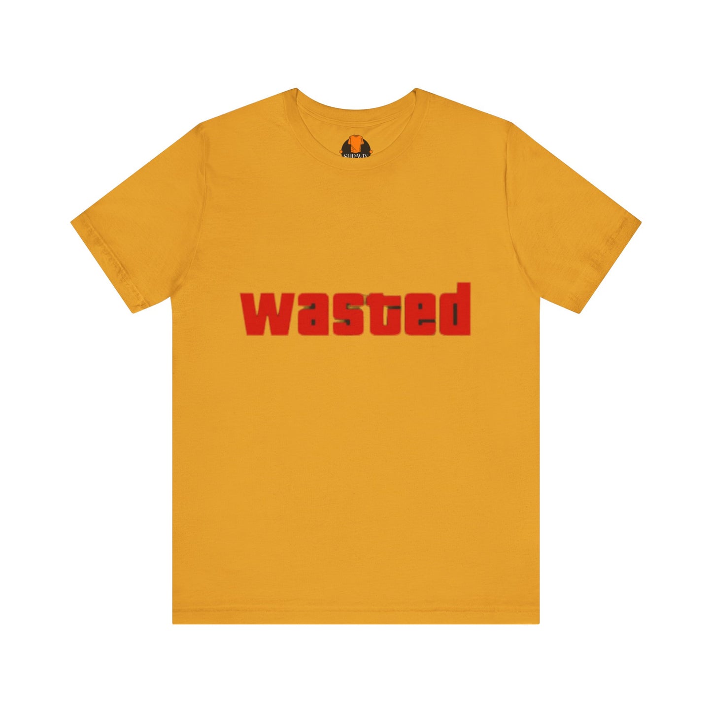 Wasted Graphic Tee - Unisex Short Sleeve Shirt for Party Lovers, Funny Gift, Casual Wear, Comfortable Top, Weekend Vibes and Games