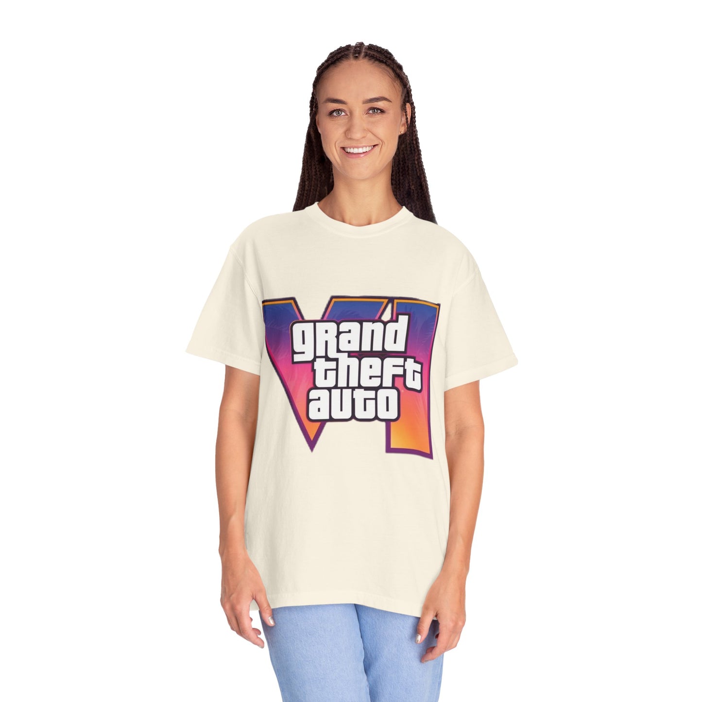 Vice City 6 Tee – VI Inspired Tshirt | Unisex Gamer Tee, Gift for Gamers, Casual Streetwear, Video Game Apparel, Game Night Must-Have
