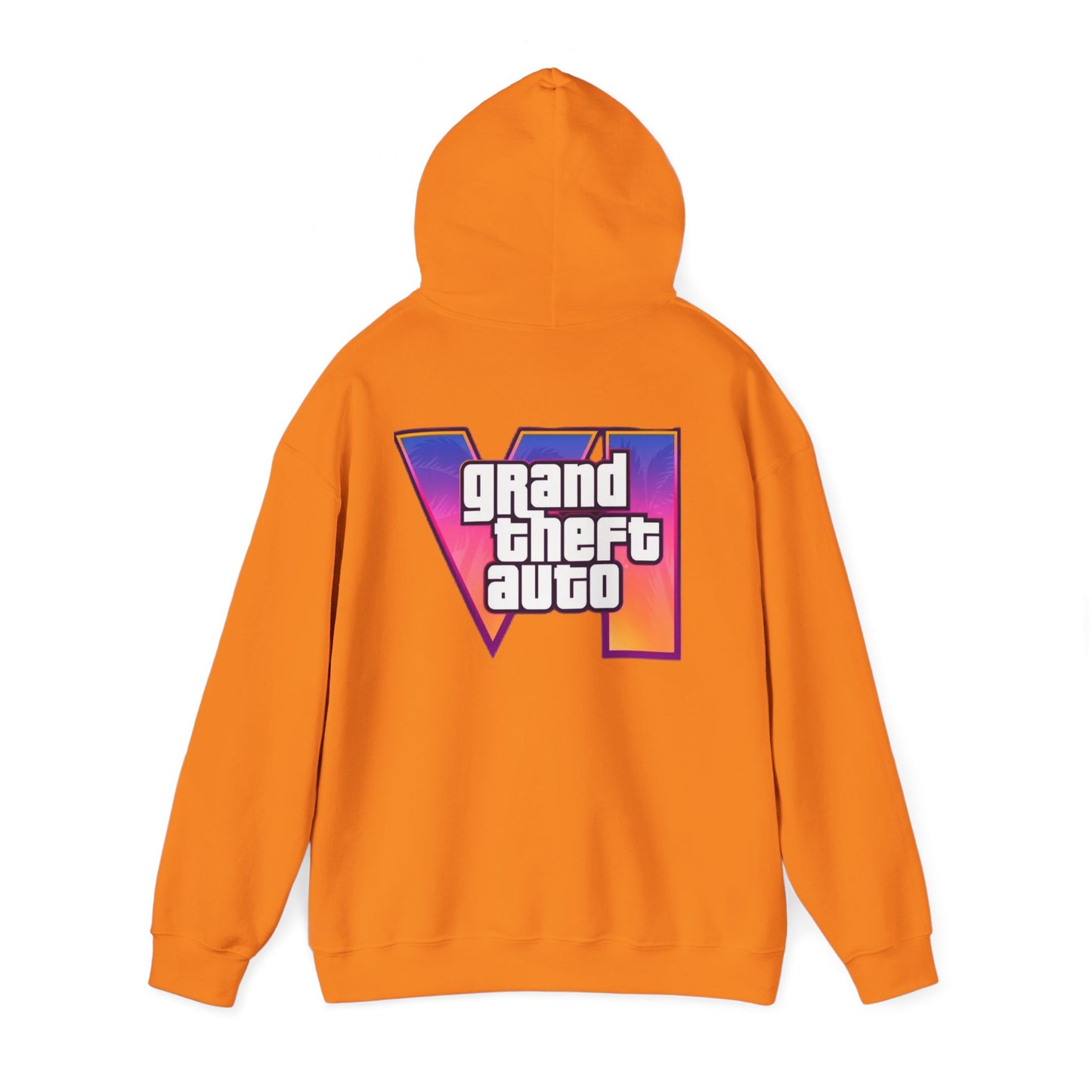 Gamer Hooded Sweatshirt | Unisex Heavy Blend™ | Retro Gaming Apparel, Gamer Gift, Video Game Hoodie, Grand Theft Auto Merch, Casual Wear