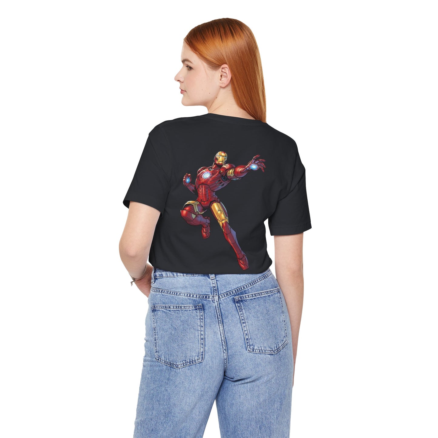 Iron Hero Unisex Tee - Comfy Gift for Fans, Superhero Apparel, Casual Wear, Geeky Fashion, Birthday Present