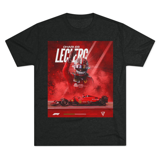 Charles Leclerc Graphic Shirt, Car Racing Gift, Motorsports Apparel, Sports Enthusiast Top, Unique Race Day Tee