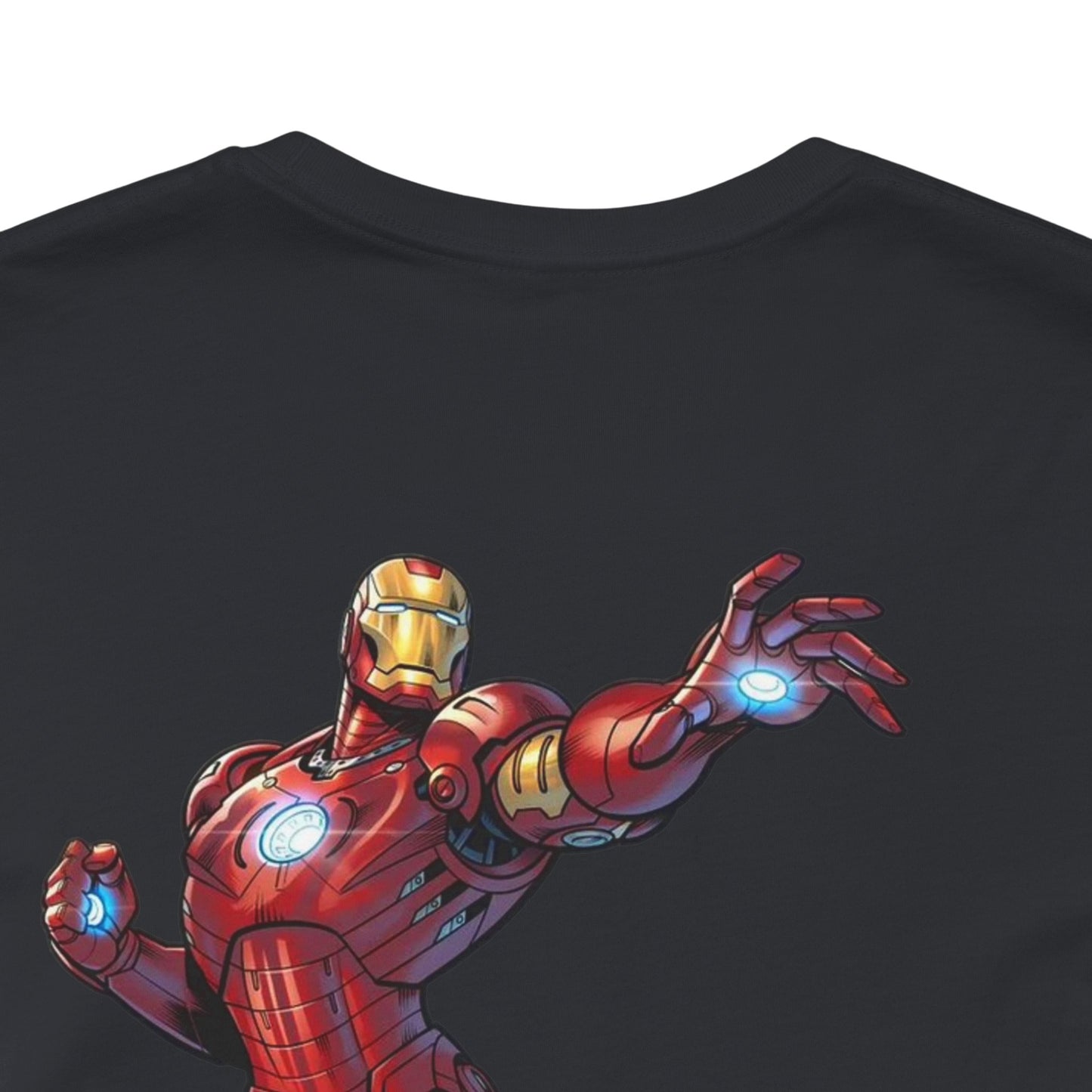 Iron Hero Unisex Tee - Comfy Gift for Fans, Superhero Apparel, Casual Wear, Geeky Fashion, Birthday Present