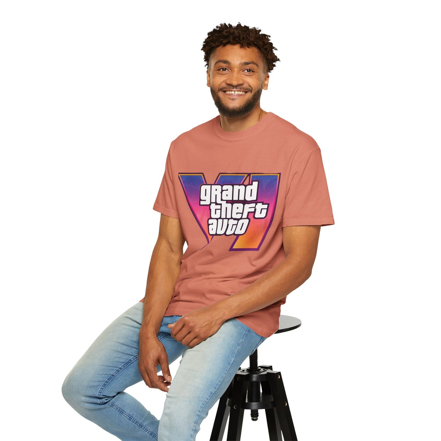Vice City 6 Tee – VI Inspired Tshirt | Unisex Gamer Tee, Gift for Gamers, Casual Streetwear, Video Game Apparel, Game Night Must-Have