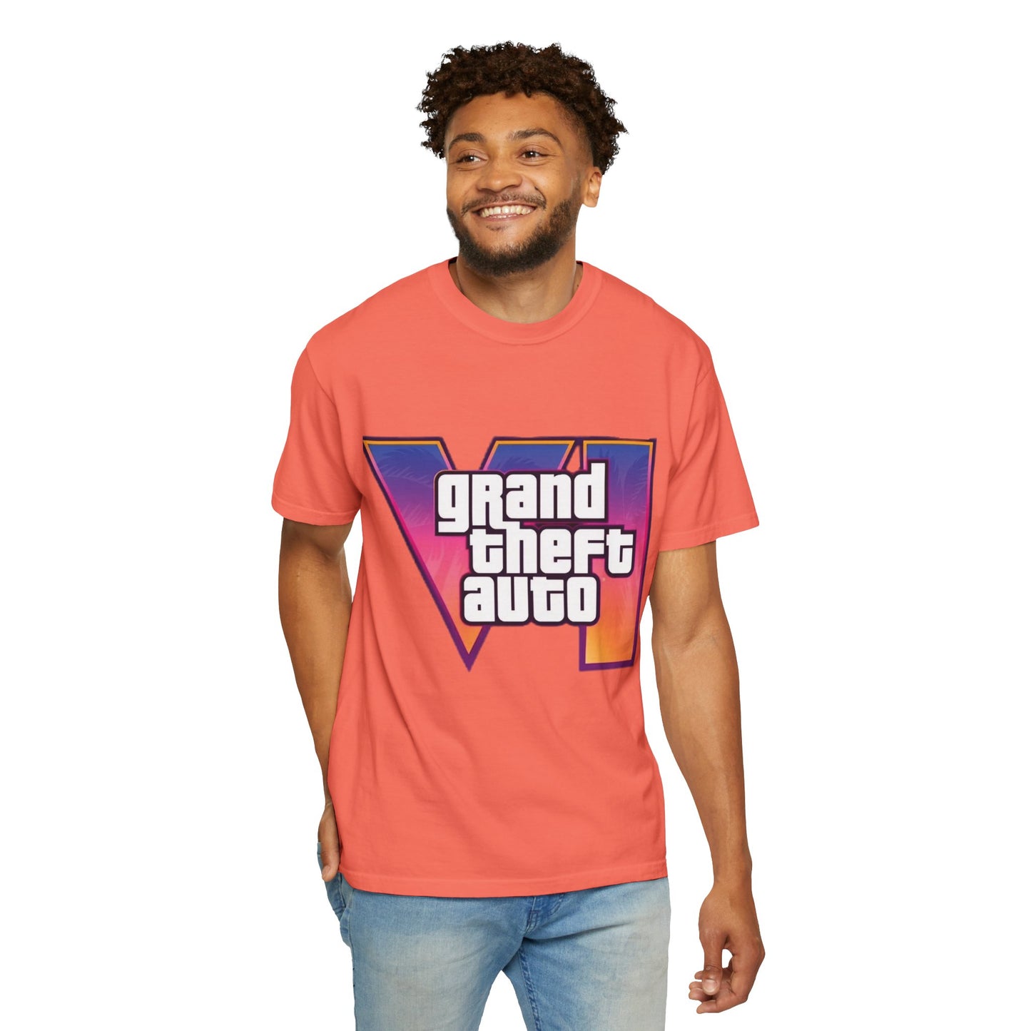 Vice City 6 Tee – VI Inspired Tshirt | Unisex Gamer Tee, Gift for Gamers, Casual Streetwear, Video Game Apparel, Game Night Must-Have