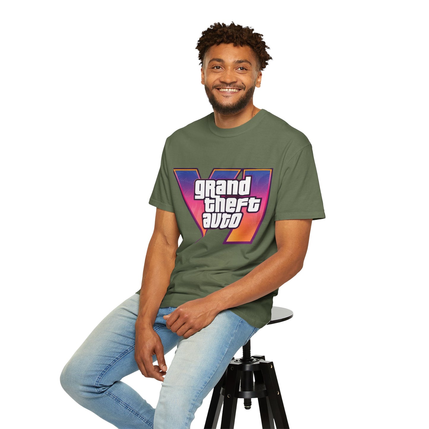 Vice City 6 Tee – VI Inspired Tshirt | Unisex Gamer Tee, Gift for Gamers, Casual Streetwear, Video Game Apparel, Game Night Must-Have