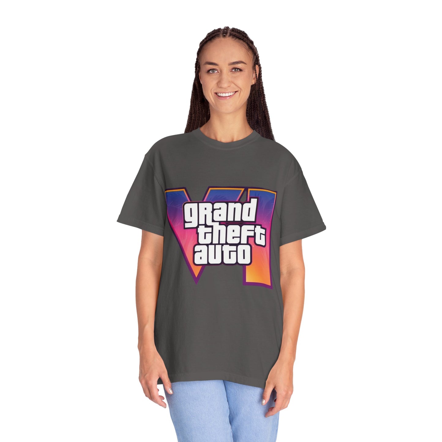 Vice City 6 Tee – VI Inspired Tshirt | Unisex Gamer Tee, Gift for Gamers, Casual Streetwear, Video Game Apparel, Game Night Must-Have