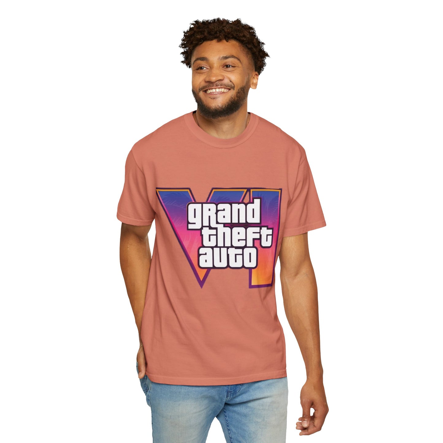 Vice City 6 Tee – VI Inspired Tshirt | Unisex Gamer Tee, Gift for Gamers, Casual Streetwear, Video Game Apparel, Game Night Must-Have