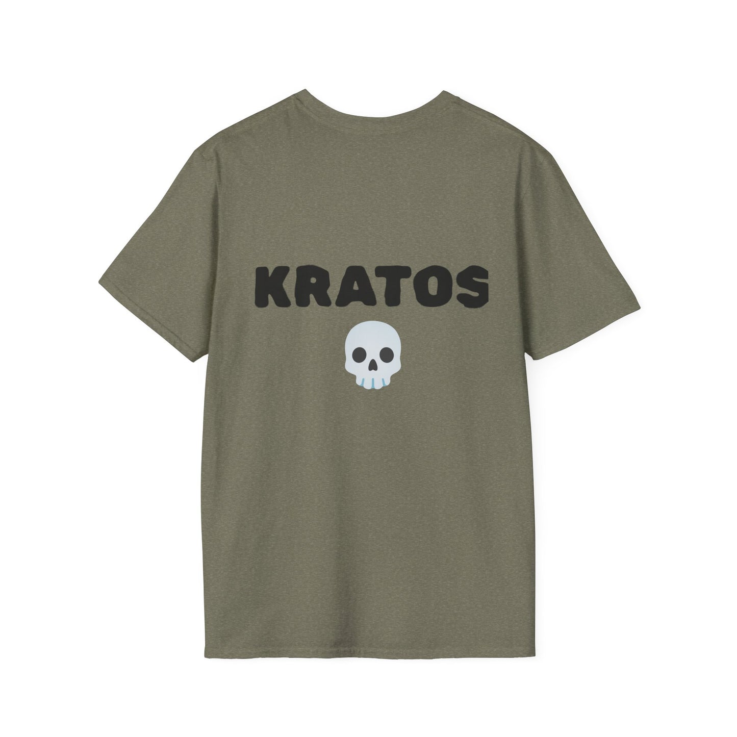 Kratos Inspired Unisex Softstyle T-Shirt, Gaming Tee, Geek Wear, Men's Graphic Tee, Gift for Gamers, Birthday Present, Casual Wear