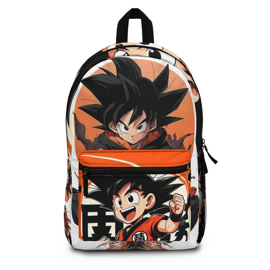 Anime-Inspired Backpack Featuring Iconic Characters, School Bag, Cosplay Accessory, Comic Con Gear, Gift for Anime Fans