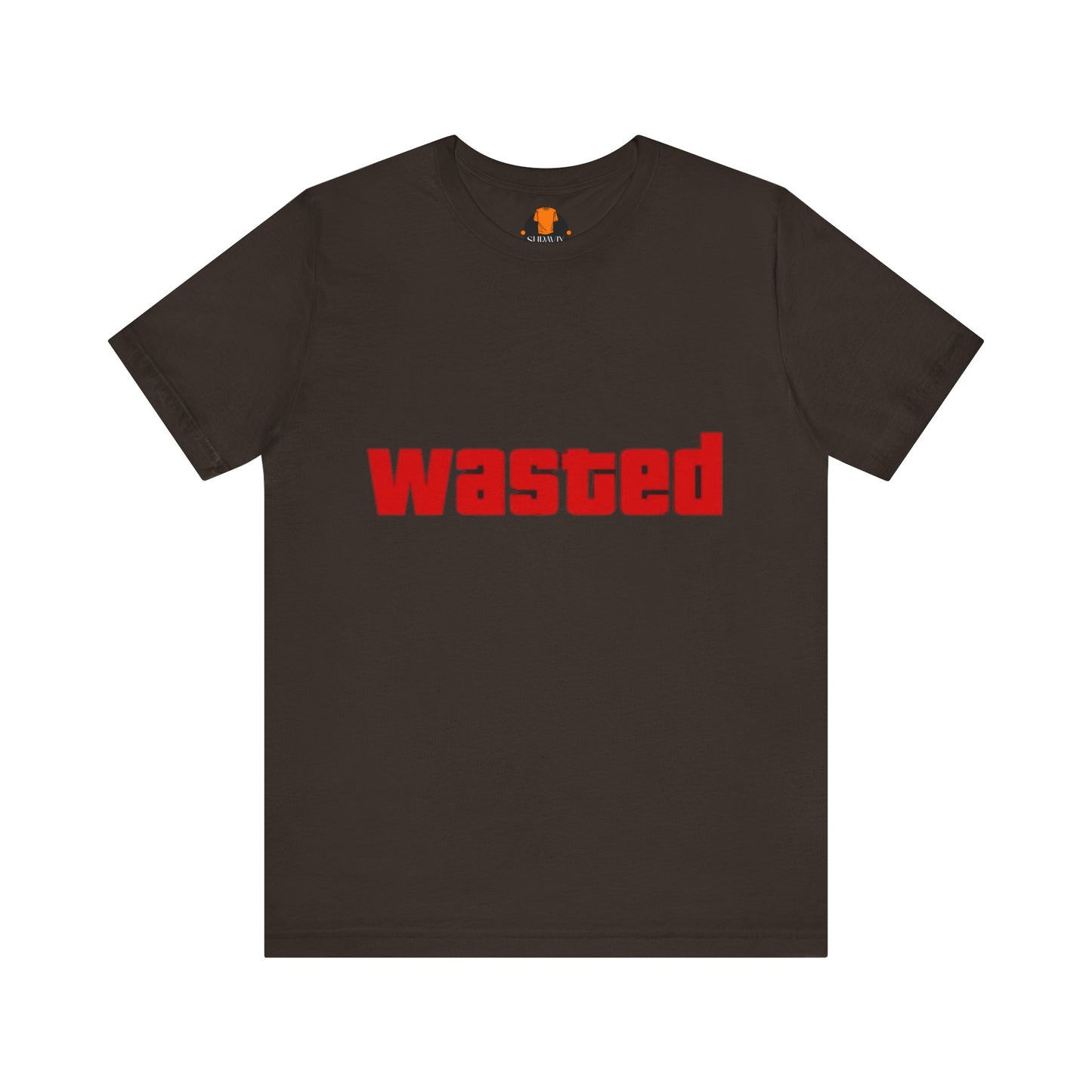 Wasted Graphic Tee - Unisex Short Sleeve Shirt for Party Lovers, Funny Gift, Casual Wear, Comfortable Top, Weekend Vibes and Games