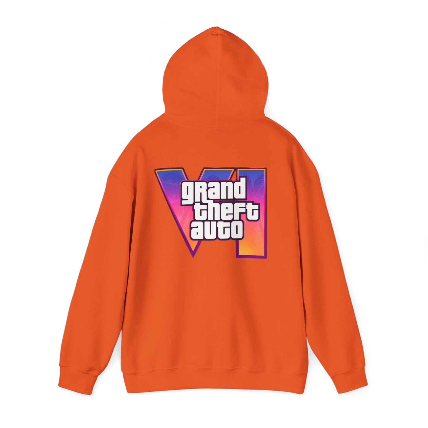 Gamer Hooded Sweatshirt | Unisex Heavy Blend™ | Retro Gaming Apparel, Gamer Gift, Video Game Hoodie, Grand Theft Auto Merch, Casual Wear