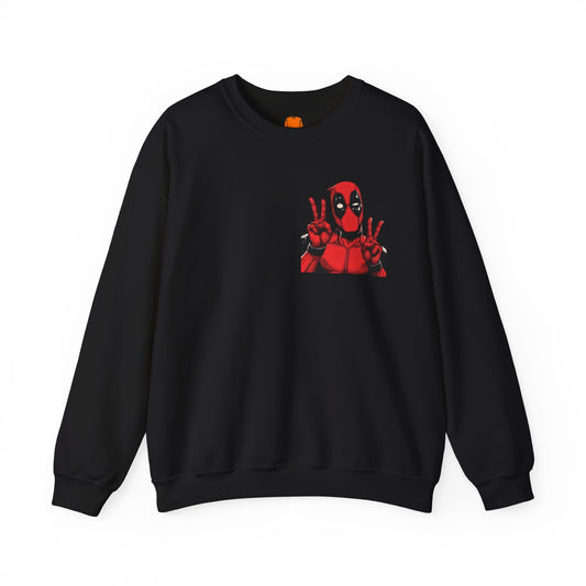 Deadpool Graphic Sweatshirt, Unisex Crewneck Sweatshirt for Comic Fans, Perfect for Casual Wear, Gift for Birthdays, Movie Nights, and [...]
