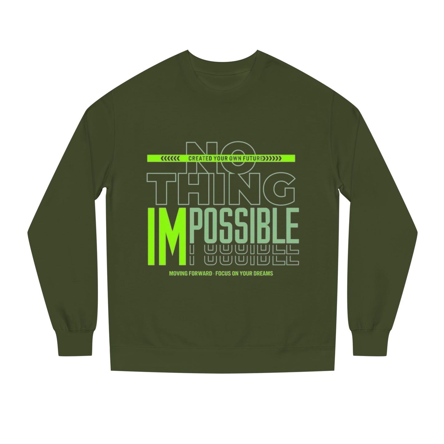 Inspirational Crew Neck Sweatshirt,Kratos Design, Motivation Gift, Unisex Sweatshirt, Gamer Apparel, , Cozy Casual Wear