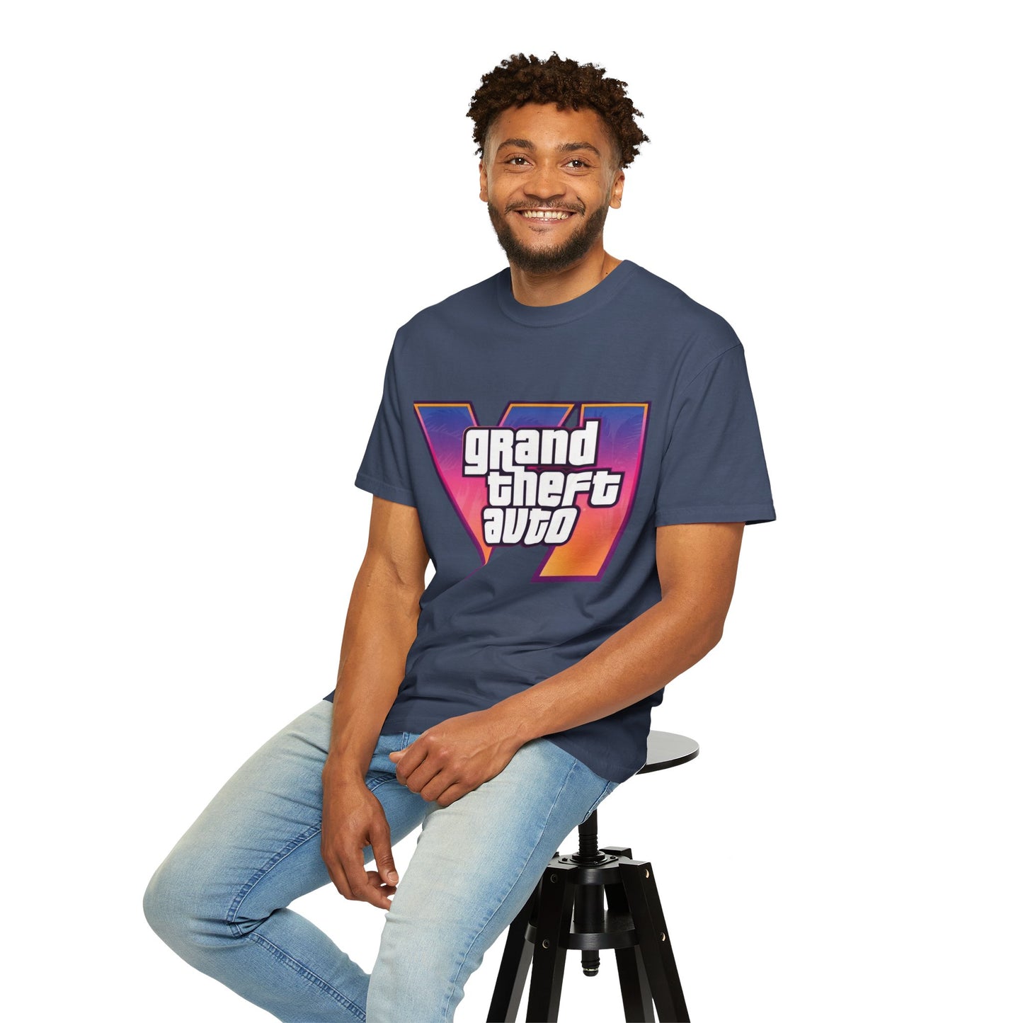 Vice City 6 Tee – VI Inspired Tshirt | Unisex Gamer Tee, Gift for Gamers, Casual Streetwear, Video Game Apparel, Game Night Must-Have