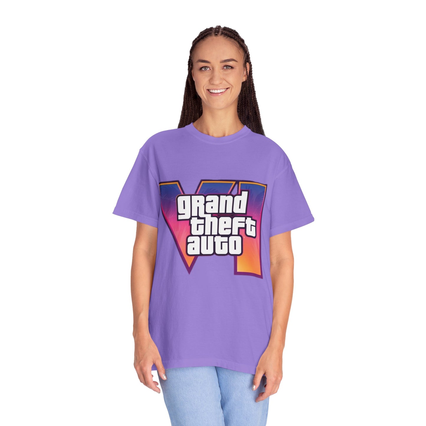 Vice City 6 Tee – VI Inspired Tshirt | Unisex Gamer Tee, Gift for Gamers, Casual Streetwear, Video Game Apparel, Game Night Must-Have