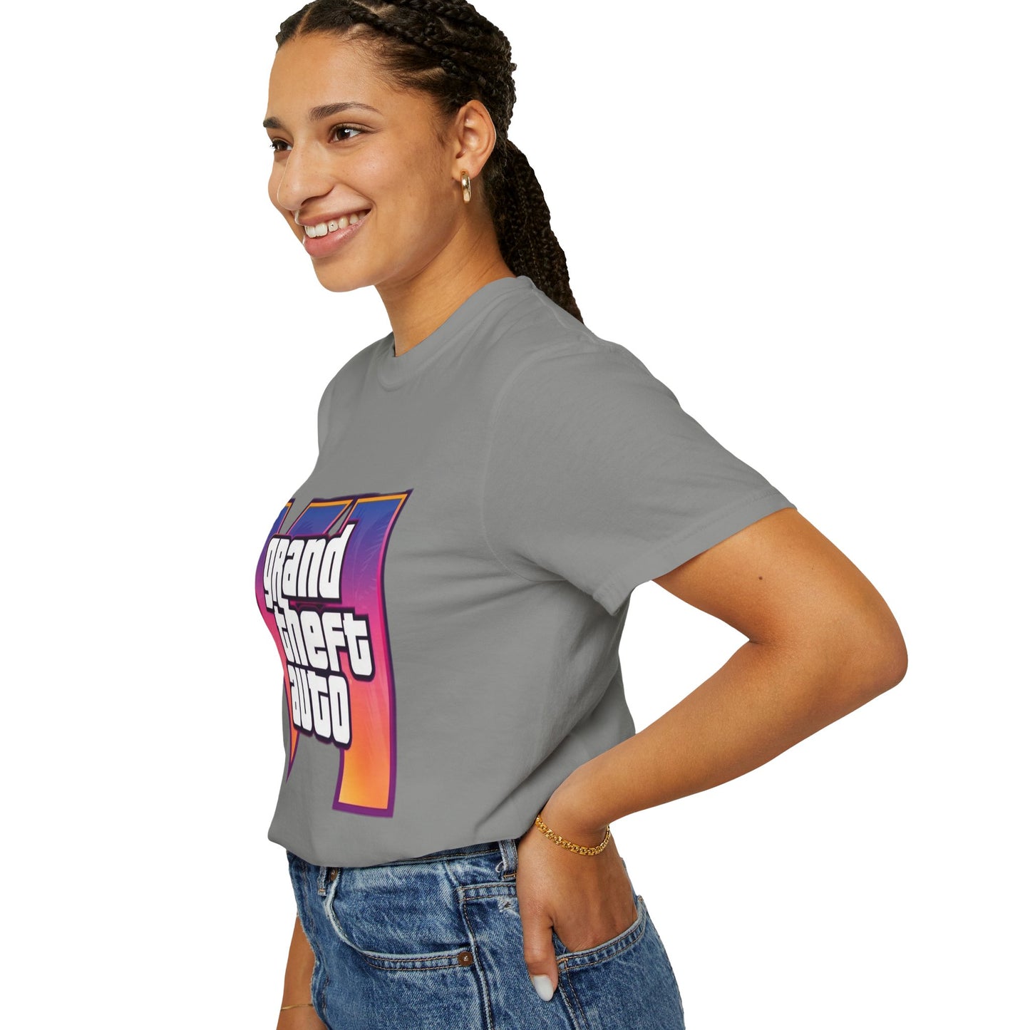 Vice City 6 Tee – VI Inspired Tshirt | Unisex Gamer Tee, Gift for Gamers, Casual Streetwear, Video Game Apparel, Game Night Must-Have