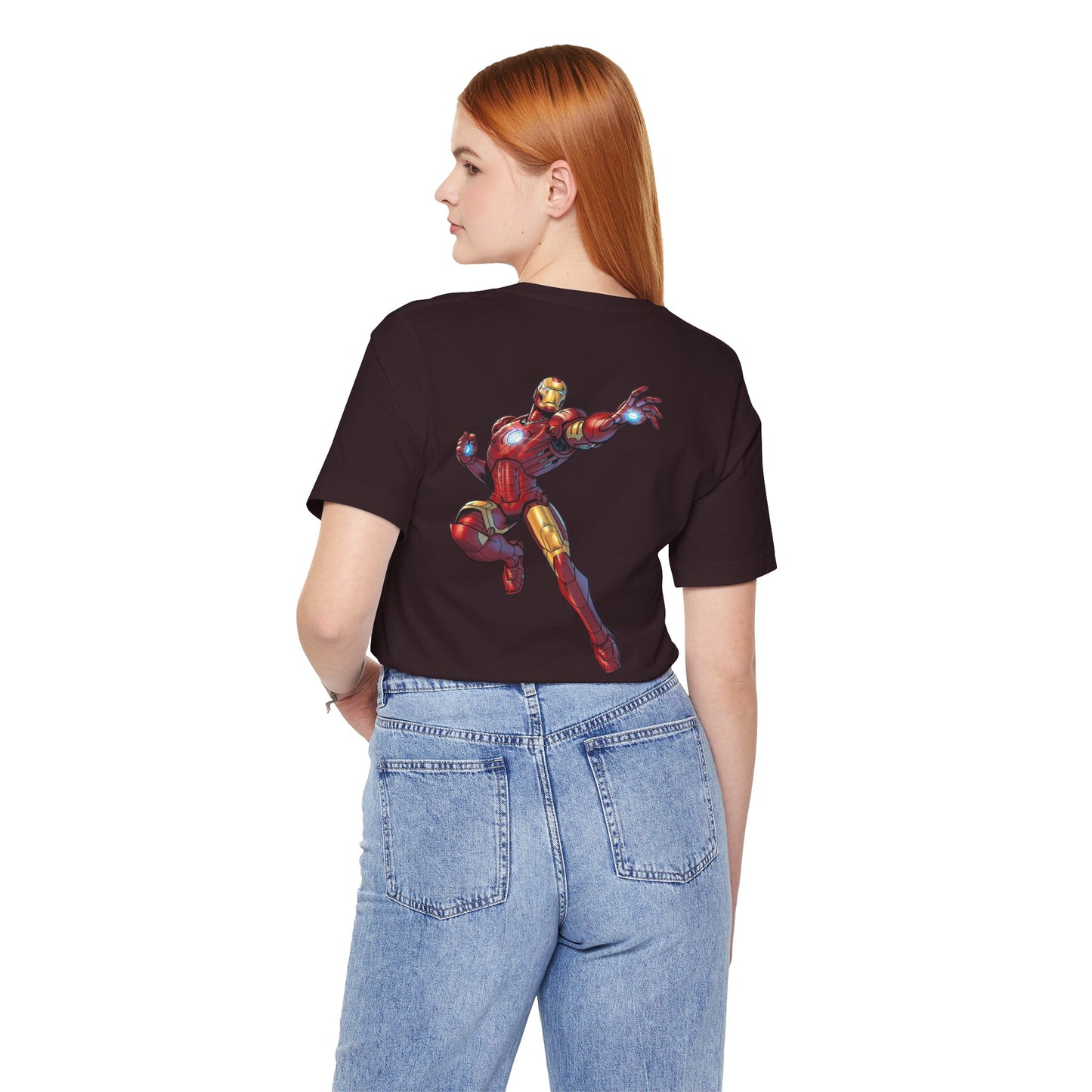 Iron Hero Unisex Tee - Comfy Gift for Fans, Superhero Apparel, Casual Wear, Geeky Fashion, Birthday Present