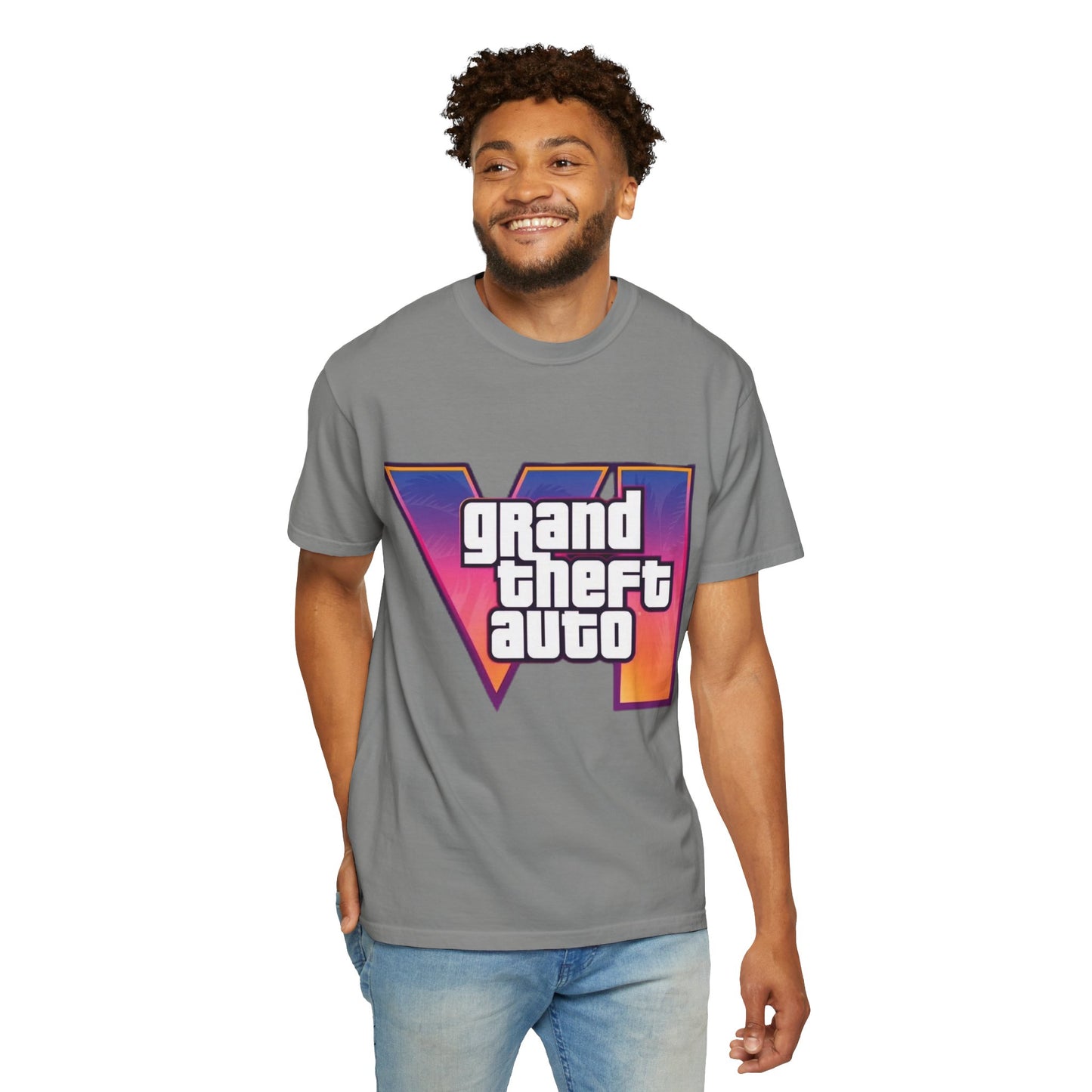 Vice City 6 Tee – VI Inspired Tshirt | Unisex Gamer Tee, Gift for Gamers, Casual Streetwear, Video Game Apparel, Game Night Must-Have