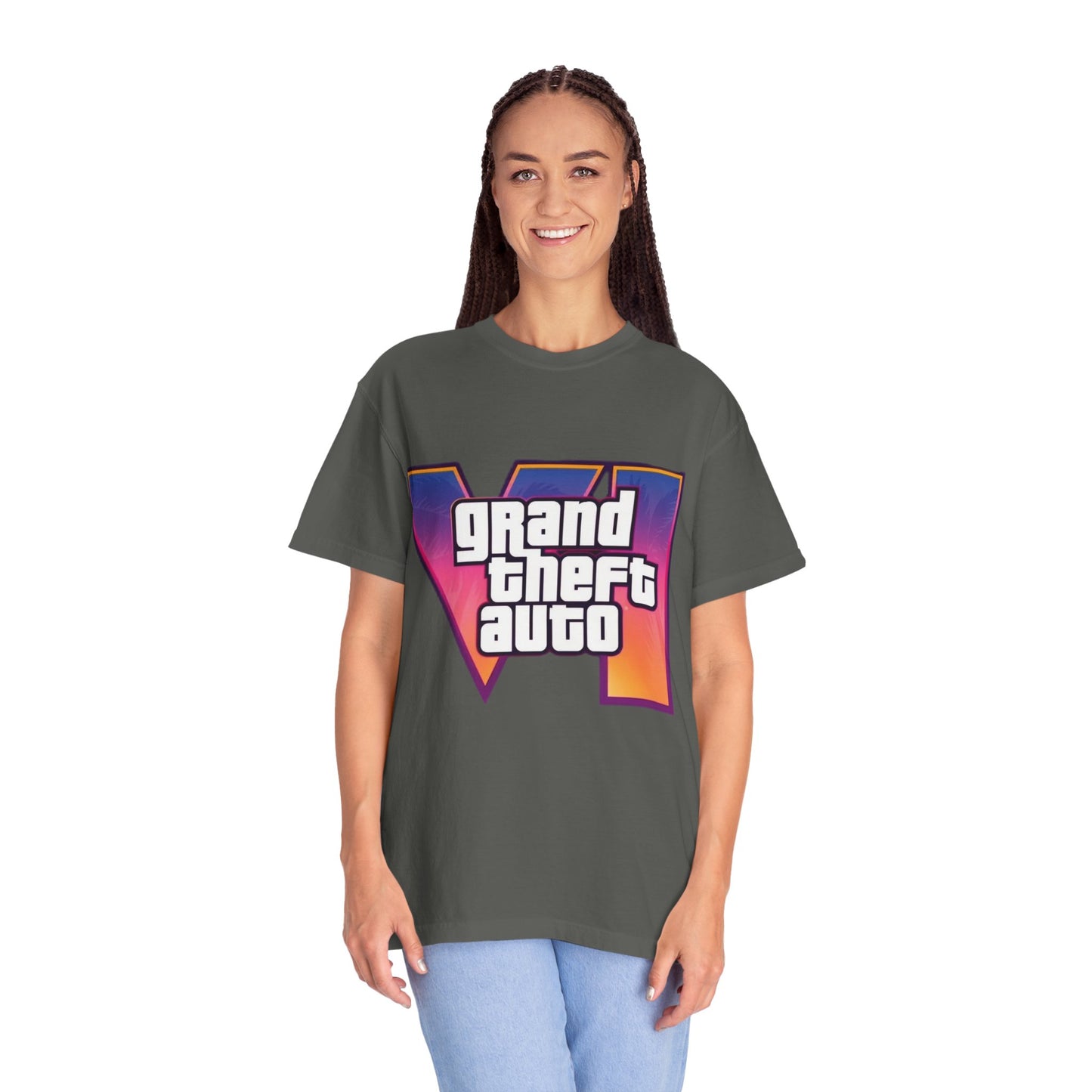 Vice City 6 Tee – VI Inspired Tshirt | Unisex Gamer Tee, Gift for Gamers, Casual Streetwear, Video Game Apparel, Game Night Must-Have