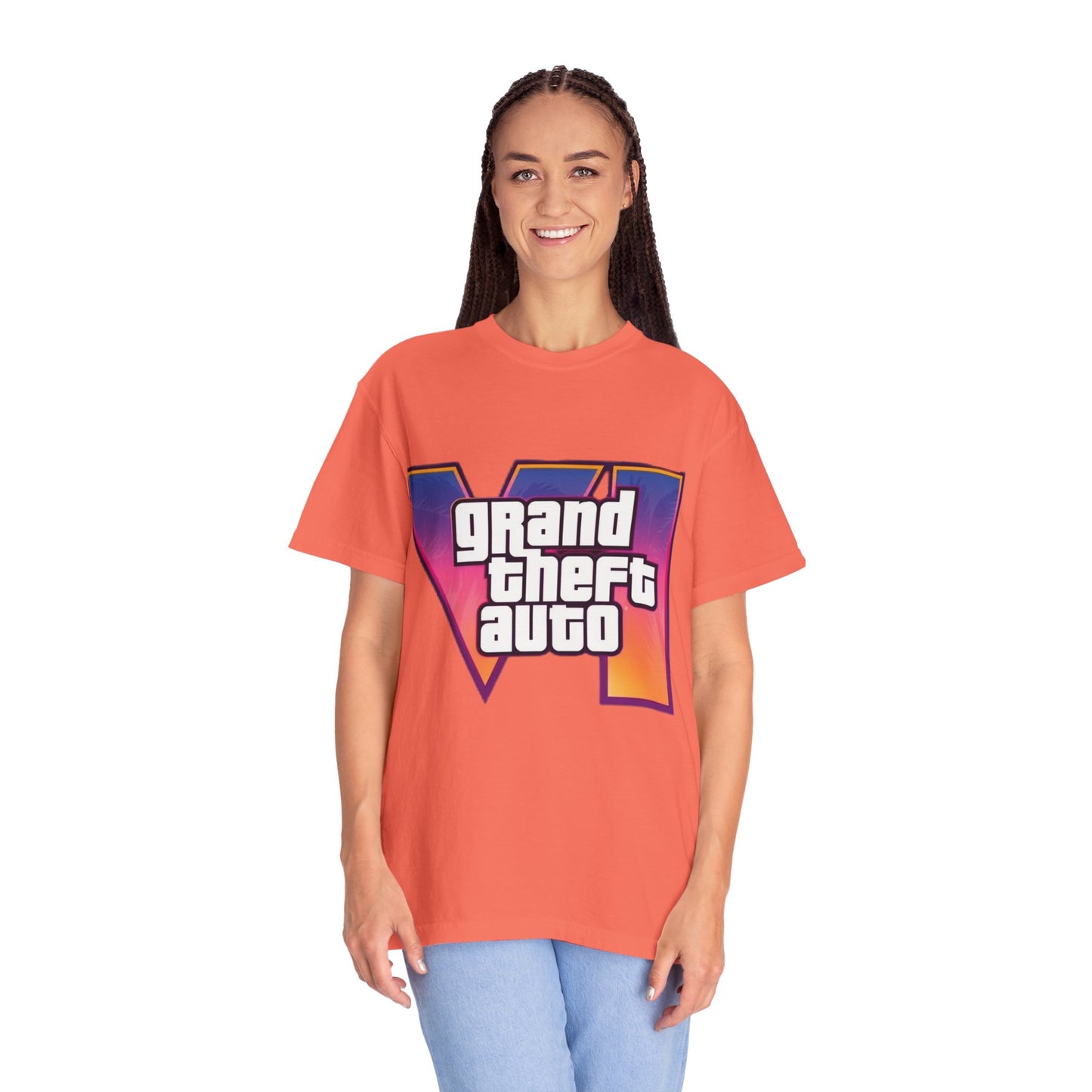 Vice City 6 Tee – VI Inspired Tshirt | Unisex Gamer Tee, Gift for Gamers, Casual Streetwear, Video Game Apparel, Game Night Must-Have