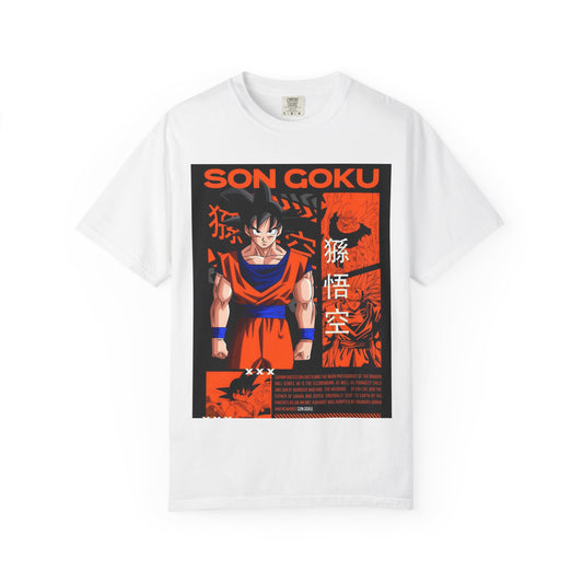 Dragon Ball Z Son Goku T-Shirt, Unisex Anime Tee, Manga Apparel, Gift for Fans, Casual Wear, Everyday Style