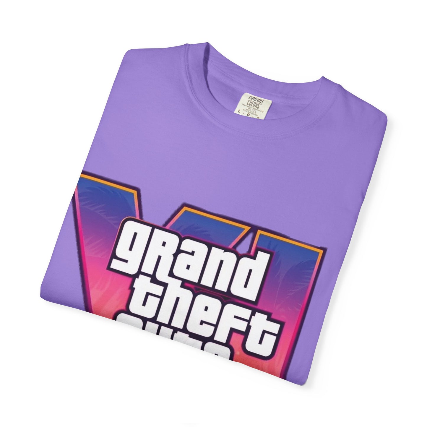 Vice City 6 Tee – VI Inspired Tshirt | Unisex Gamer Tee, Gift for Gamers, Casual Streetwear, Video Game Apparel, Game Night Must-Have