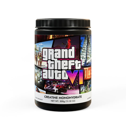 Vice City 6 Stack Creatine – Power Formula Power Boost – Vice Stack Edition(300g, 10.58oz)