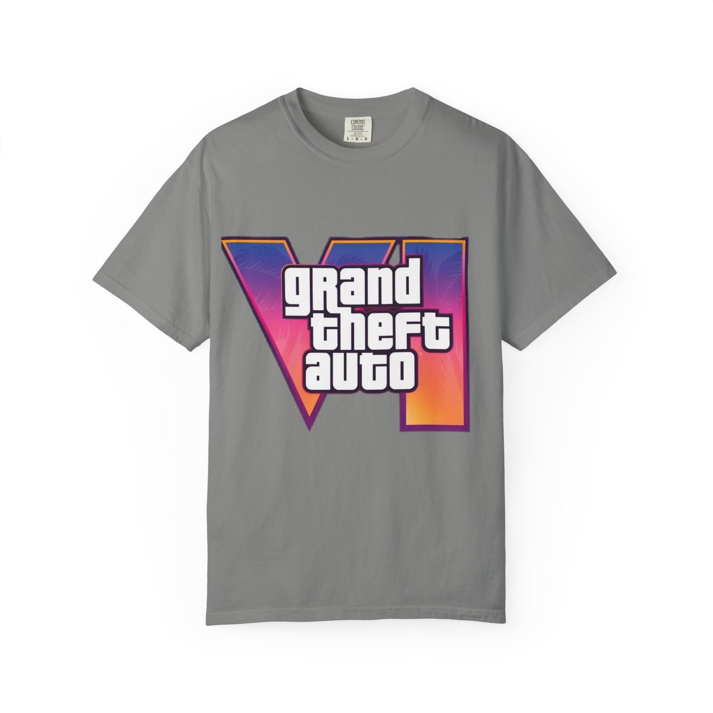 Vice City 6 Tee – VI Inspired Tshirt | Unisex Gamer Tee, Gift for Gamers, Casual Streetwear, Video Game Apparel, Game Night Must-Have