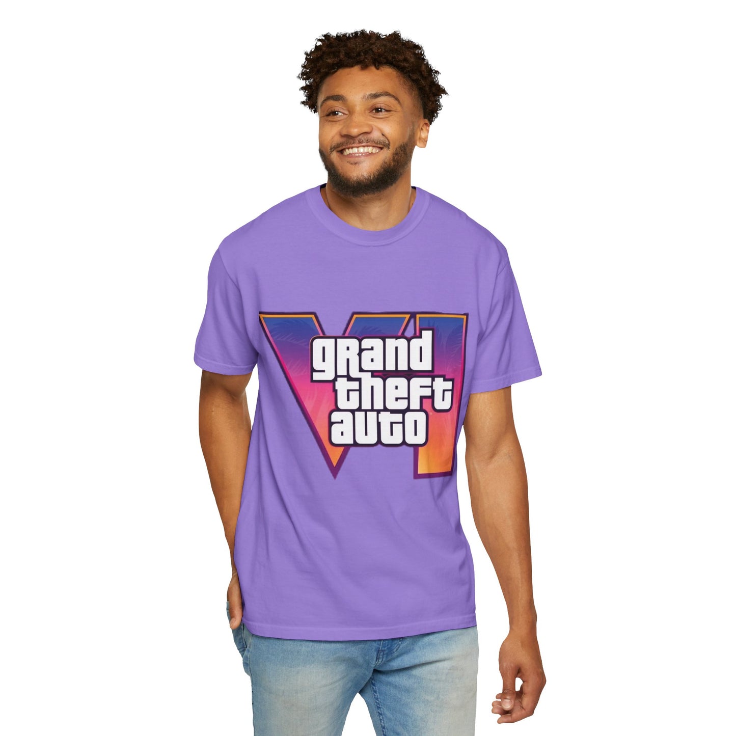 Vice City 6 Tee – VI Inspired Tshirt | Unisex Gamer Tee, Gift for Gamers, Casual Streetwear, Video Game Apparel, Game Night Must-Have