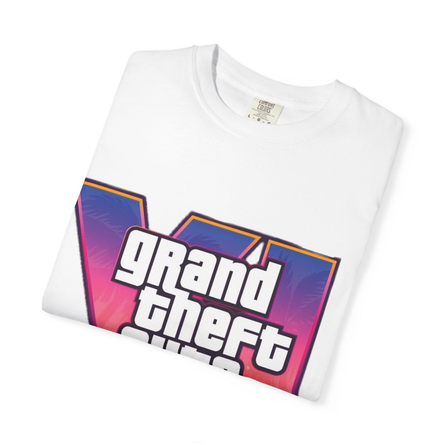Vice City 6 Tee – VI Inspired Tshirt | Unisex Gamer Tee, Gift for Gamers, Casual Streetwear, Video Game Apparel, Game Night Must-Have