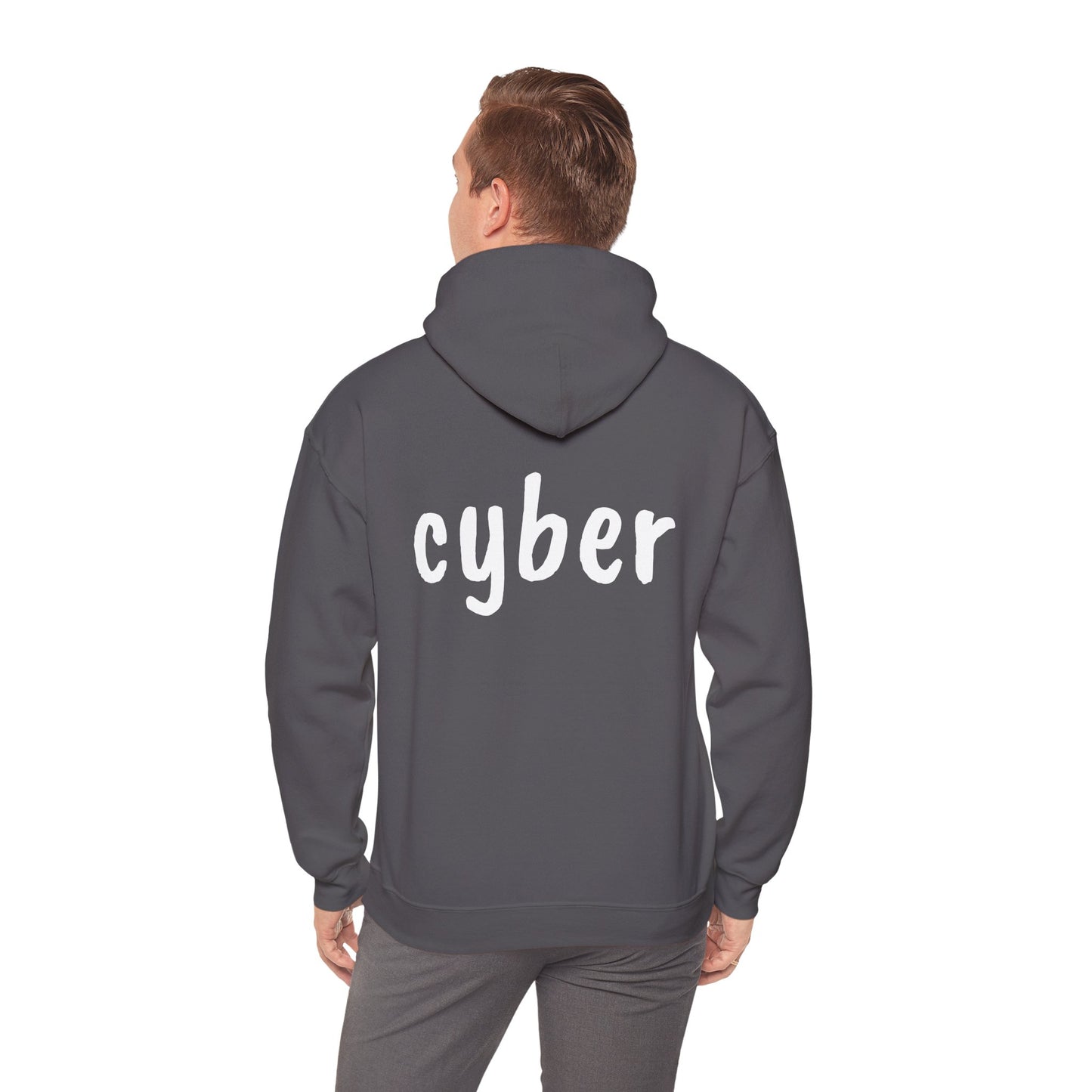 Cool Cyber Hoodie | Unisex Heavy Blend Sweatshirt, Gamer Gift, Tech Lover Apparel, Stylish Streetwear, Casual Comfort, Perfect for Events