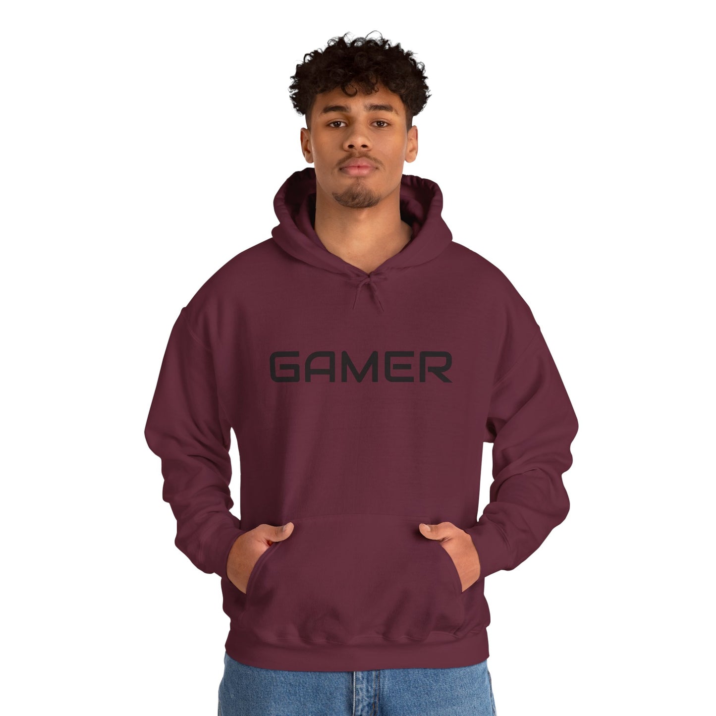Gamer Hooded Sweatshirt | Unisex Heavy Blend™ | Retro Gaming Apparel, Gamer Gift, Video Game Hoodie, Grand Theft Auto Merch, Casual Wear
